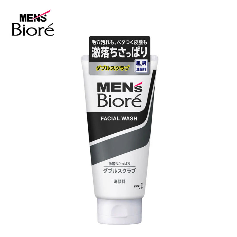 花王 メンズビオレ ダブルスクラブ洗顔 130g 4901301257666