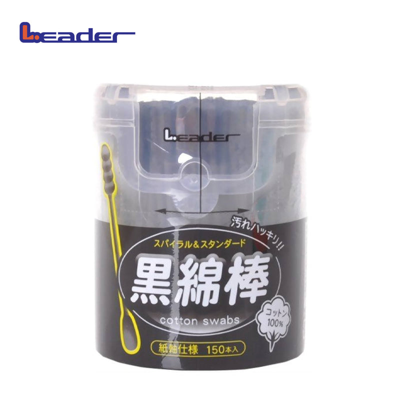 リーダー 黒綿棒 150本入 4955574821130