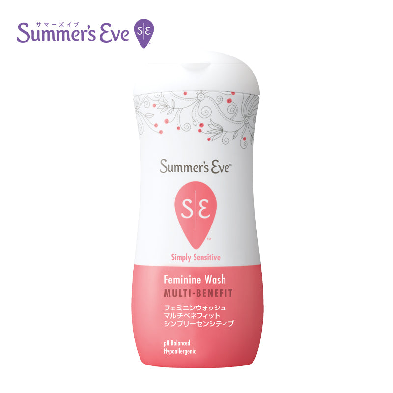 ピルボックスジャパン サマーズイブ フェミニンウォッシュ マルチベネフィット シンプリーセンシティブ 237mL 41608001945