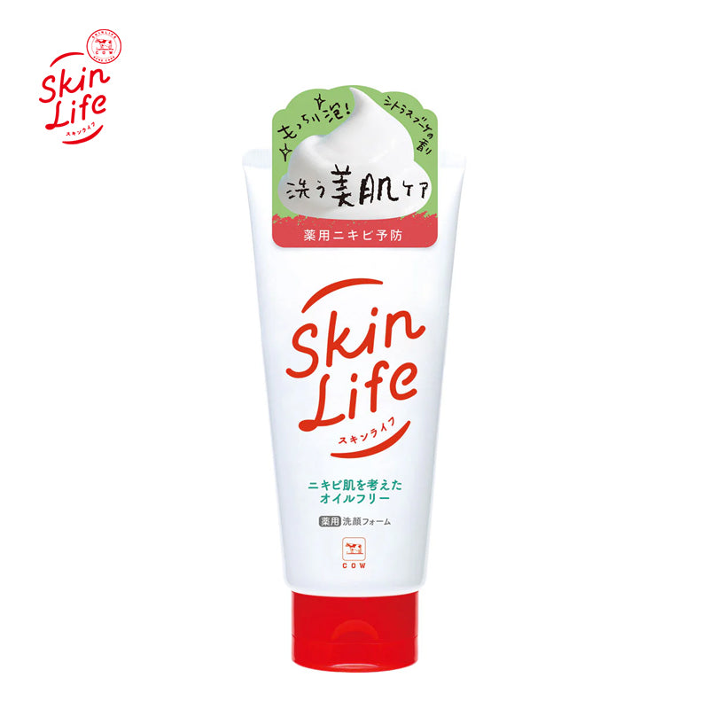 牛乳石鹸共進社 スキンライフ 薬用洗顔フォーム 130g(医薬部外品)4901525003223