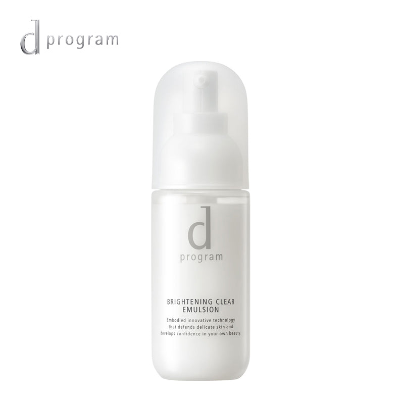 資生堂 dプログラム ホワイトニングクリア エマルジョン MB 100mL (医薬部外品) 4514254991206