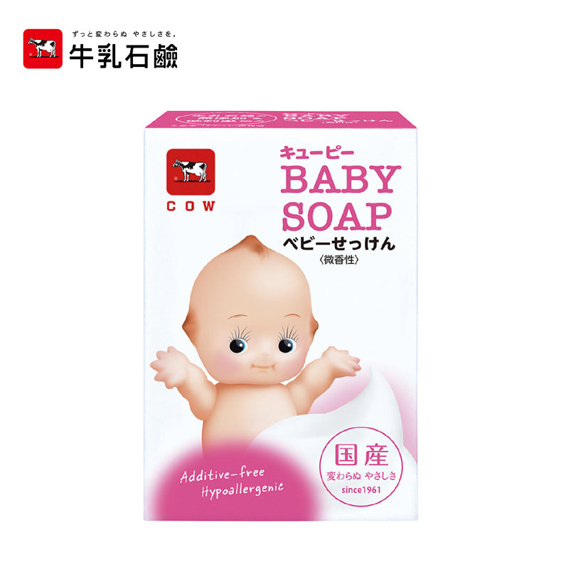牛乳石鹸 キューピー ベビー石けん 90g 4901525369015