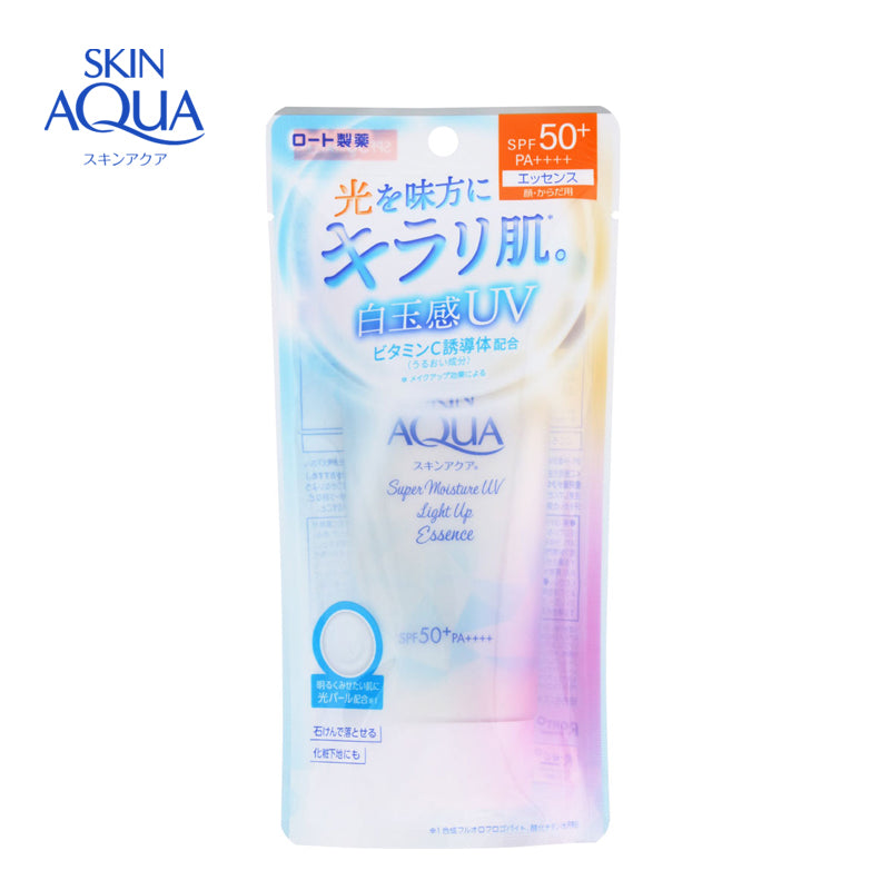 ロート製薬 スキンアクアスーパーモイスチャーUVライトアップエッセンス 70g 4987241193899