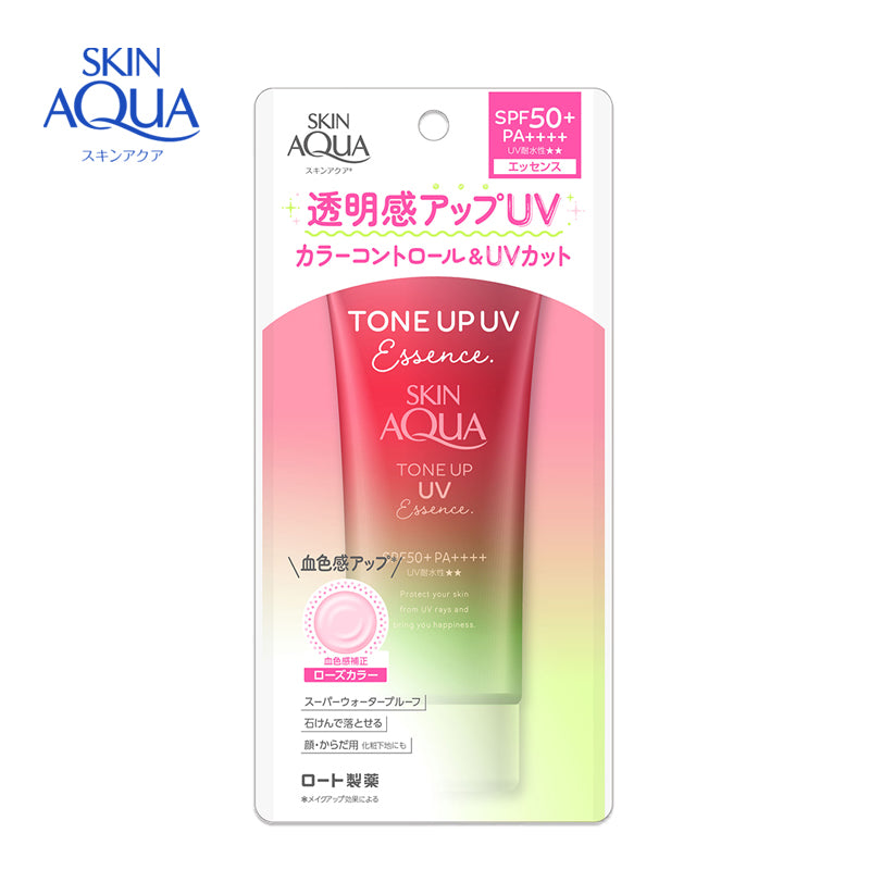 ロート製薬 スキンアクアトーンアップエッセンスハピネスオーラ 80g 4987241168231