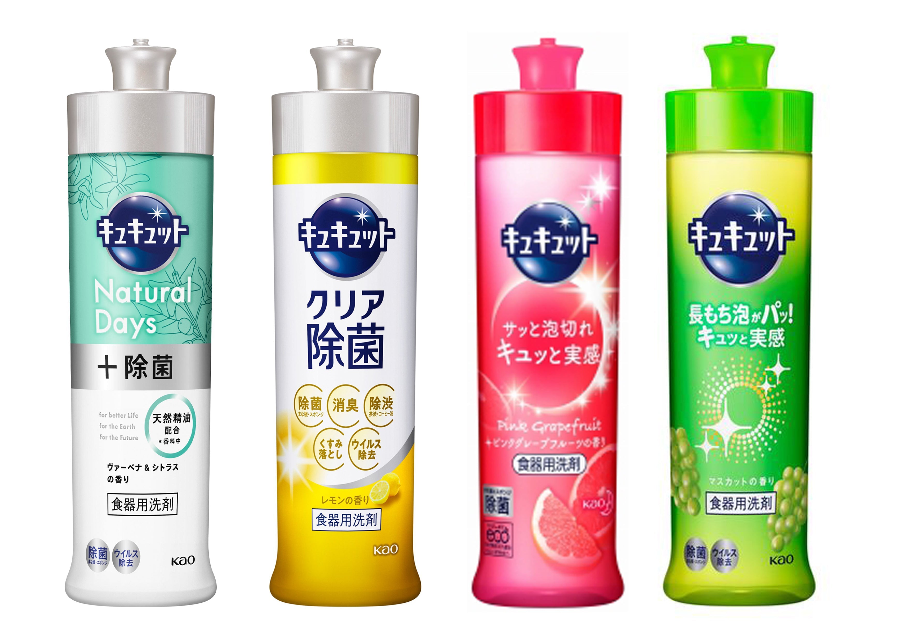 【邮寄限定专享福利】花王 キュキュット本体 ２４０ｍｌ シリーズ