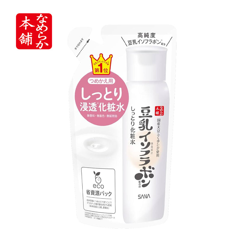 常盤薬品工業  なめらか本舗 しっとり化粧水 NC（つめかえ用）180mL   4964596701184