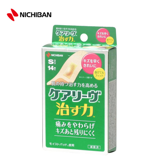 ニチバン ケアリーヴ 治す力 Sサイズ  14枚入  4987167065737